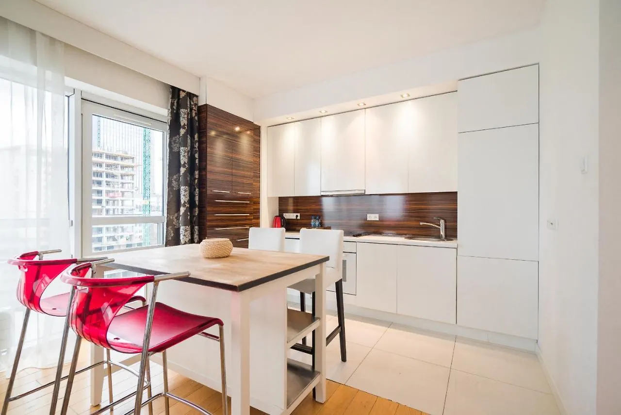 Green Wood Apartments Platinum Towers Warszawa Polska